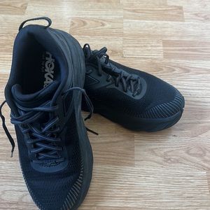 Hoka one one Bondi 7 size 9W all black